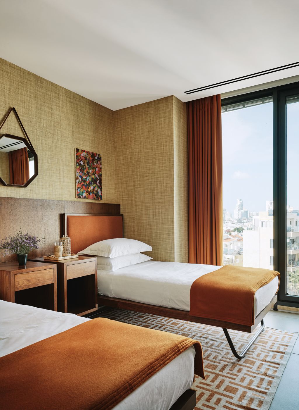 Image may contain Bed Furniture Plant Home Decor and Rug