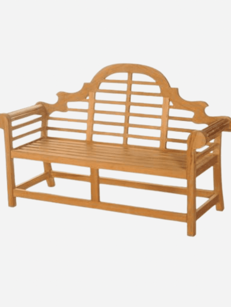 Image may contain: Bench, Furniture, and Wood