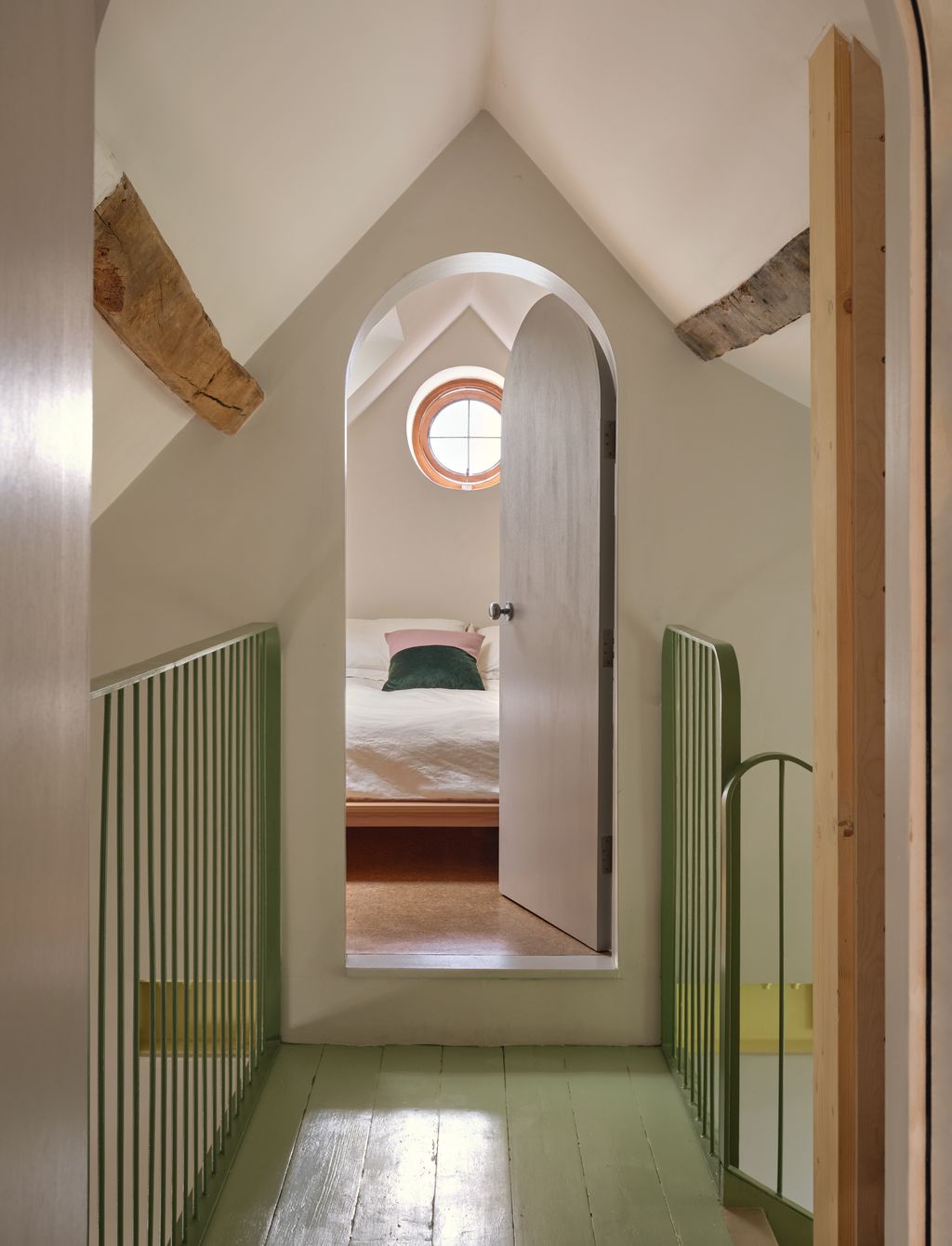 Image may contain Floor Indoors Interior Design Flooring Bed Furniture Architecture Building House and Housing