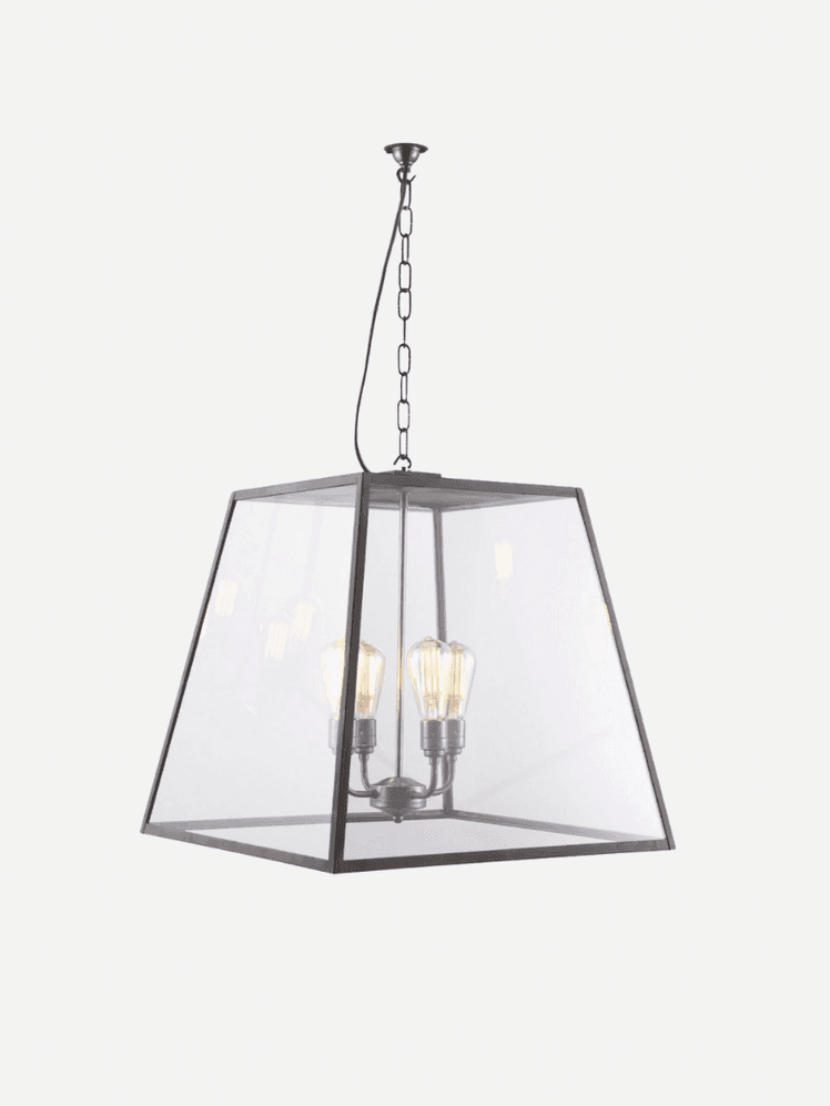 Image may contain: Lamp, Chandelier, and Light Fixture