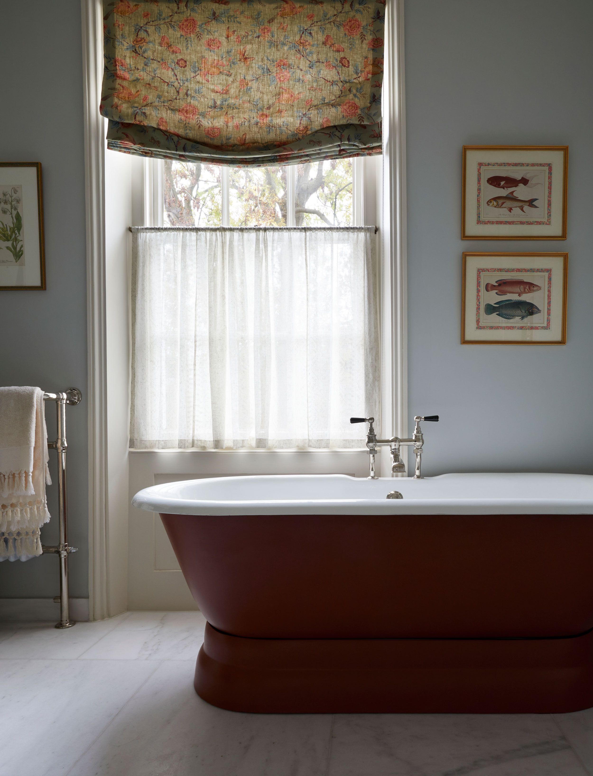 Image may contain: Bathing, Bathtub, Person, Tub, Art, Painting, Sink, Sink Faucet, and Window