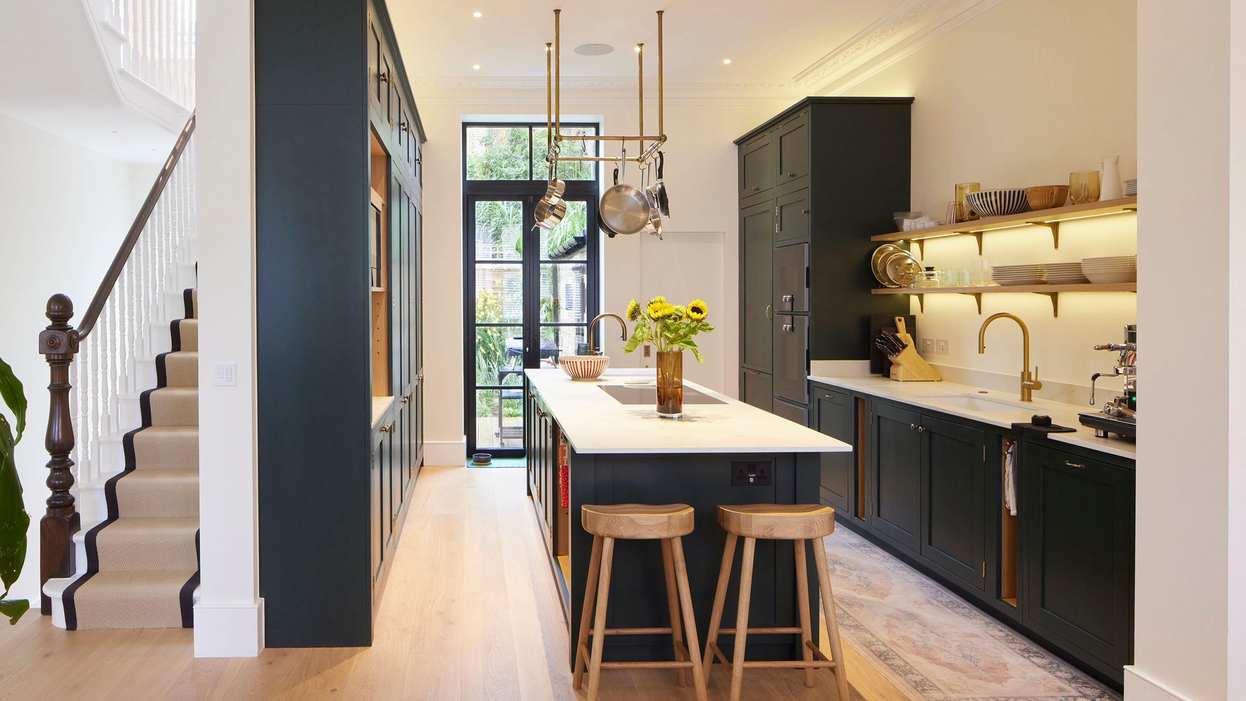 Image may contain: Indoors, Interior Design, Architecture, Building, Dining Room, Dining Table, Furniture, Room, and Table