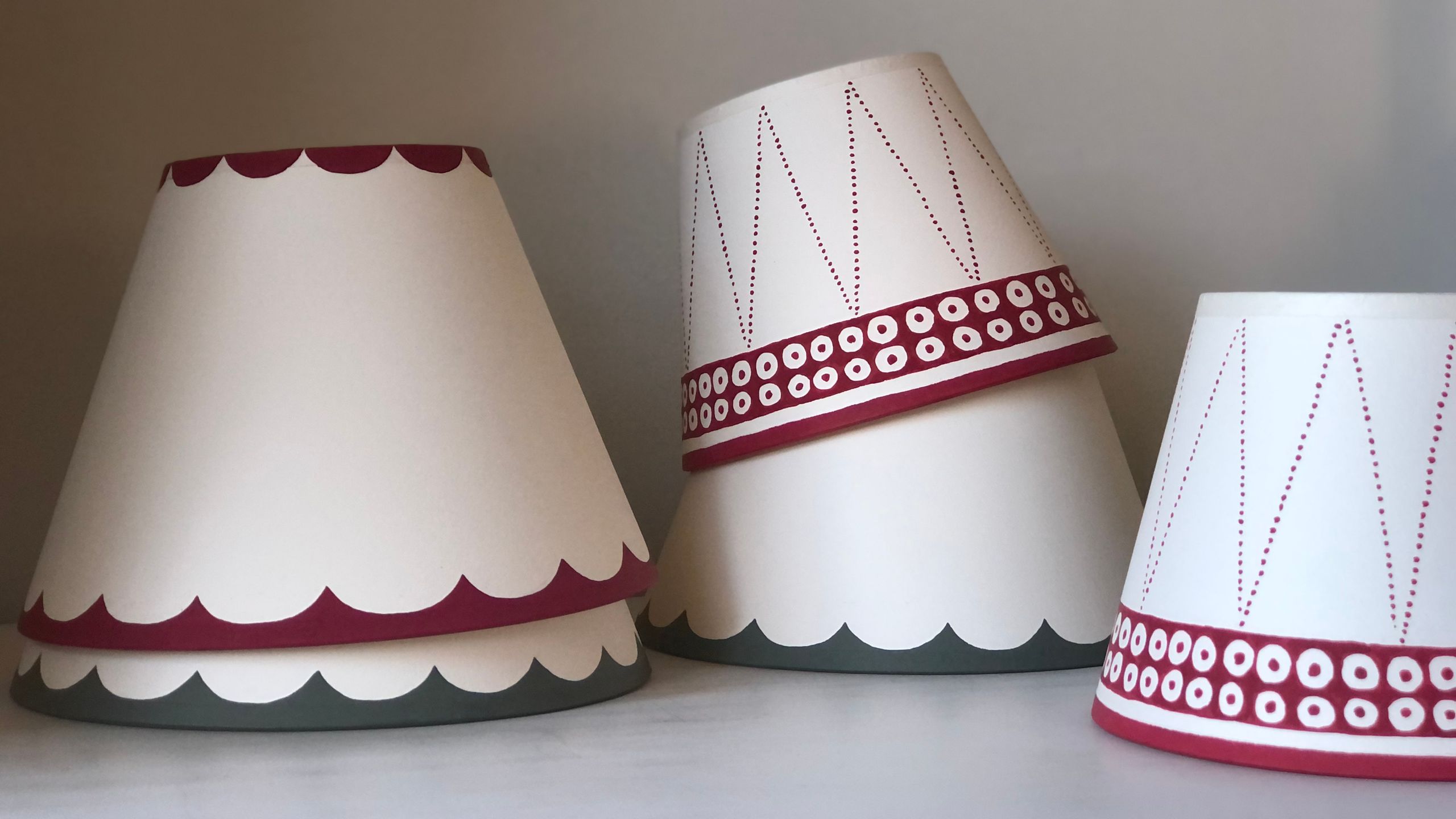 Image may contain: Lamp, Lampshade, Accessories, Jewelry, and Necklace