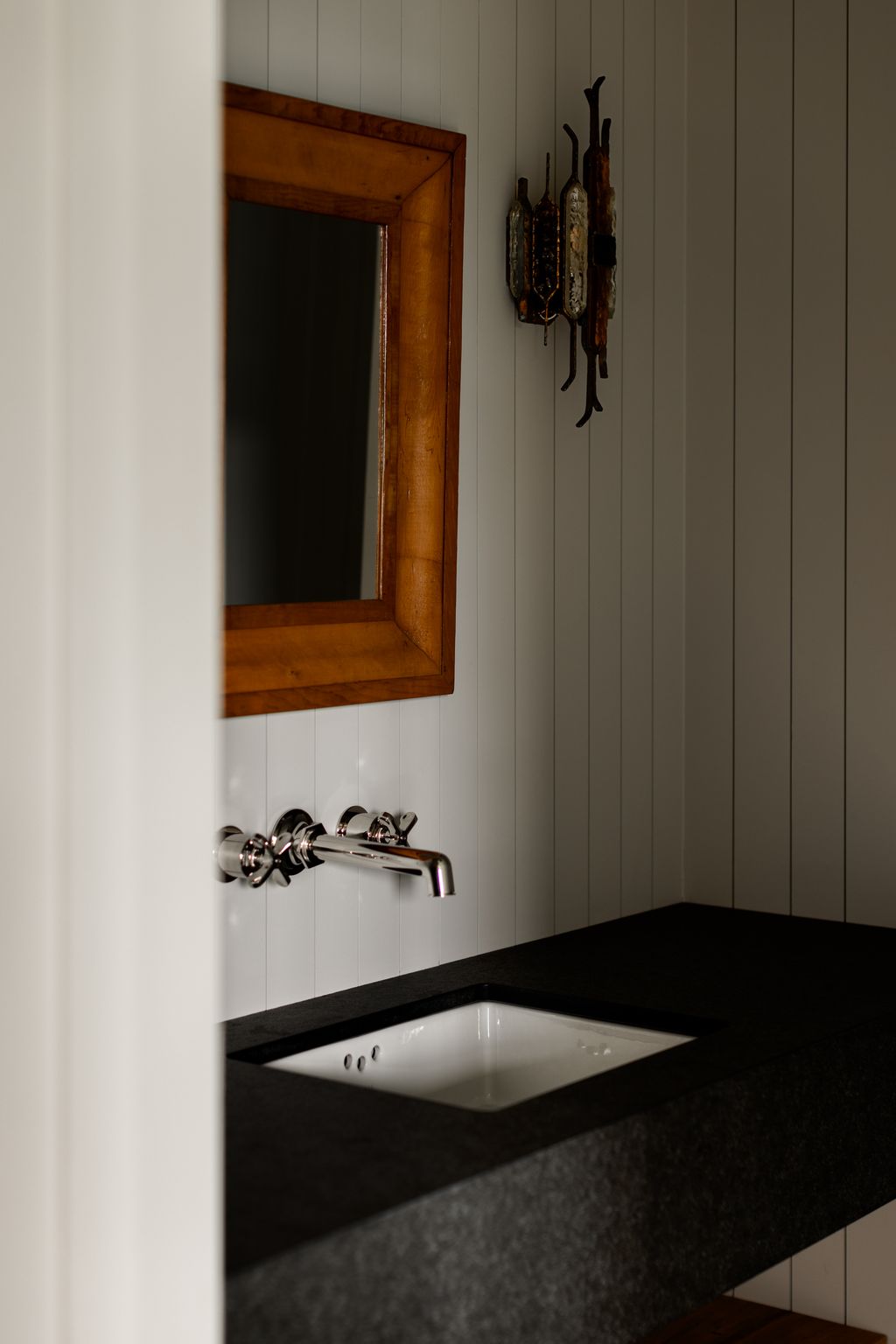 Image may contain Sink Sink Faucet Indoors Interior Design and Basin