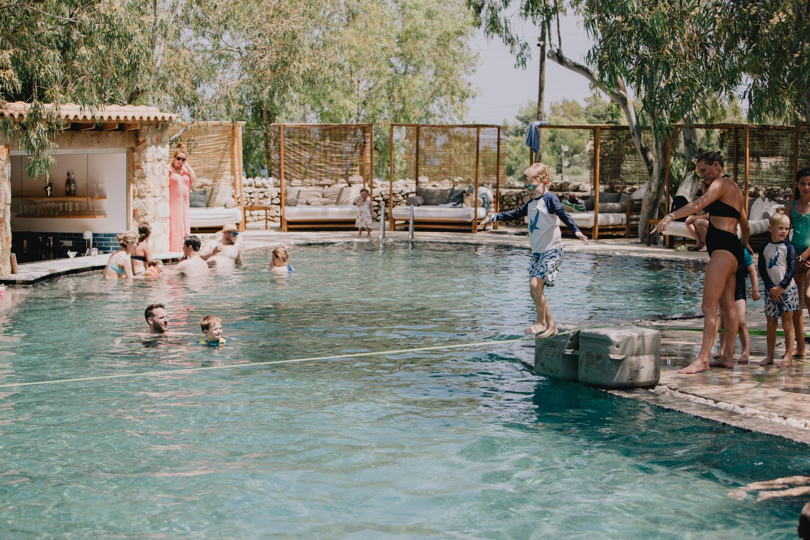 Image may contain Heike Henkel Kate Beaton Pool Water Person Adult Swimming Pool Leisure Activities and Sport