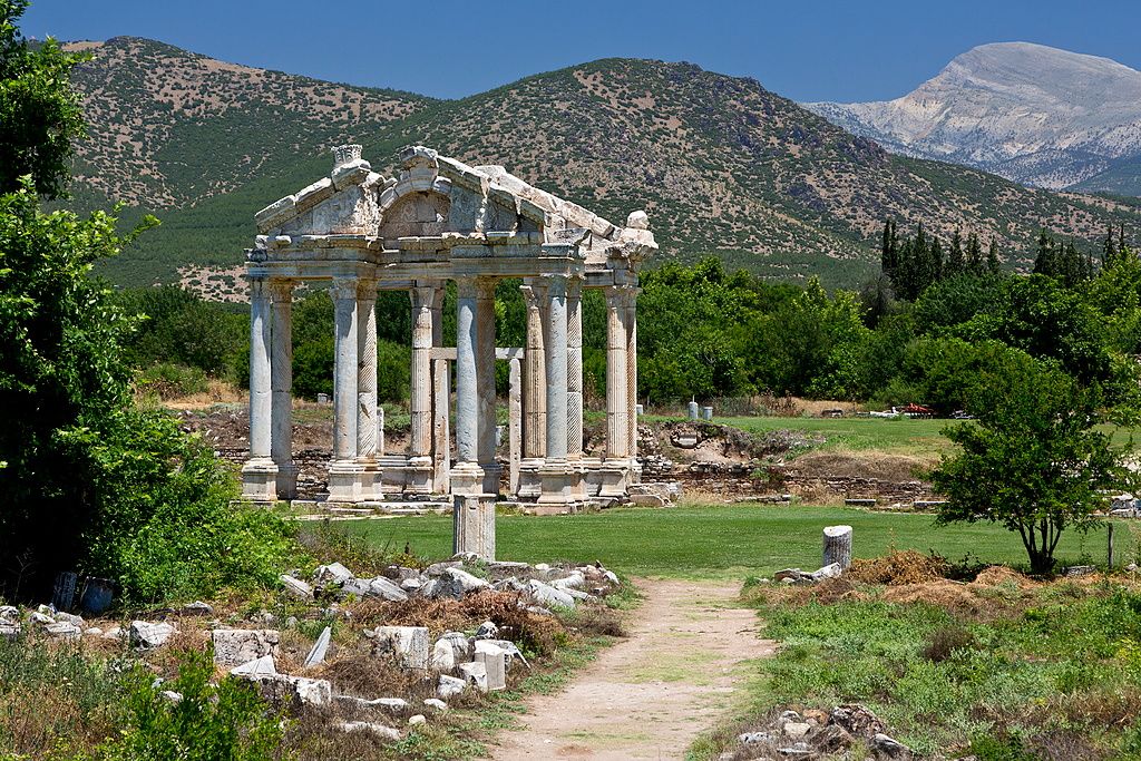 Image may contain Architecture Building Ruins Grass Plant Rock Outdoors and Nature