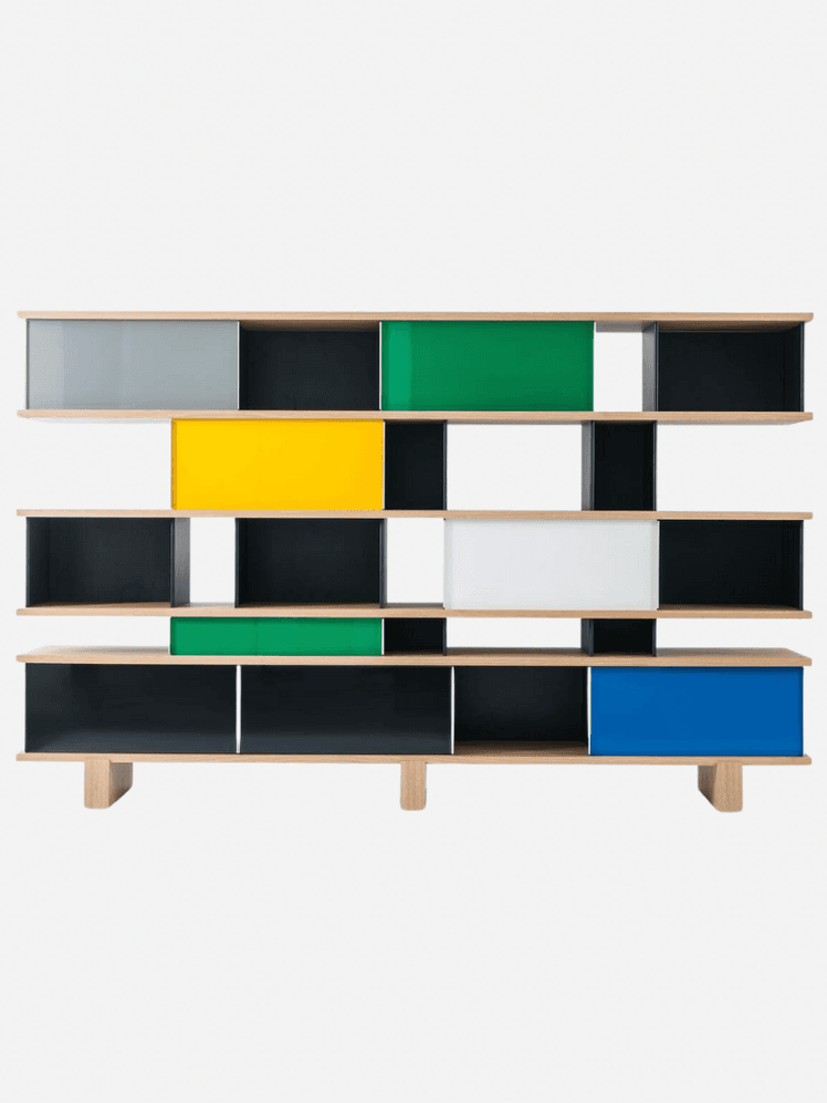 Image may contain Shelf Furniture and Table