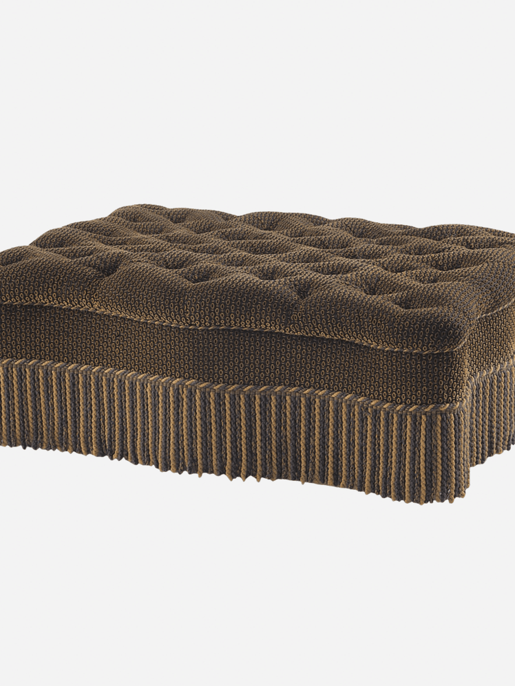 Image may contain: Furniture, and Ottoman