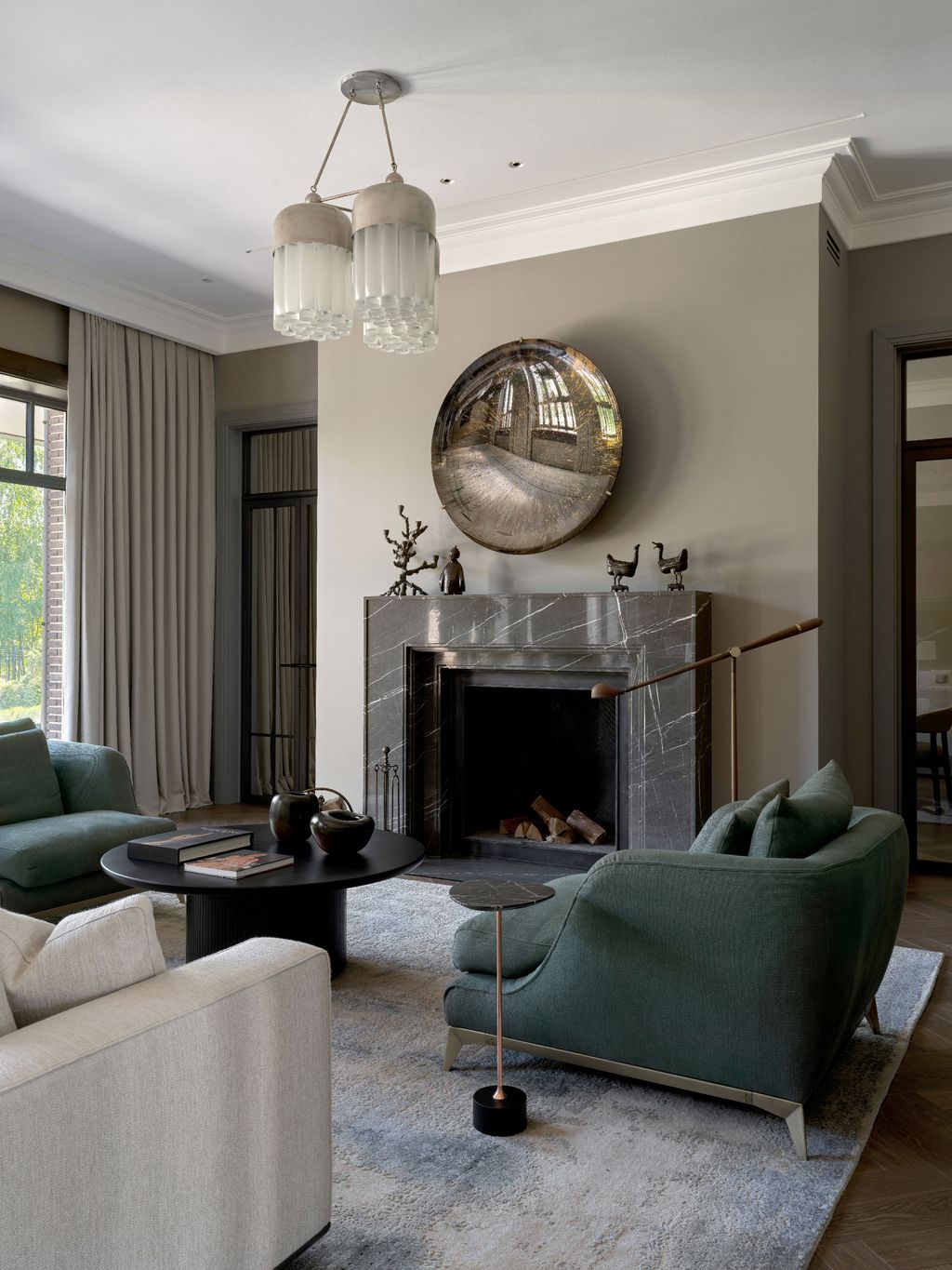 Image may contain Book Publication Home Decor Fireplace Indoors Couch Furniture Architecture and Building