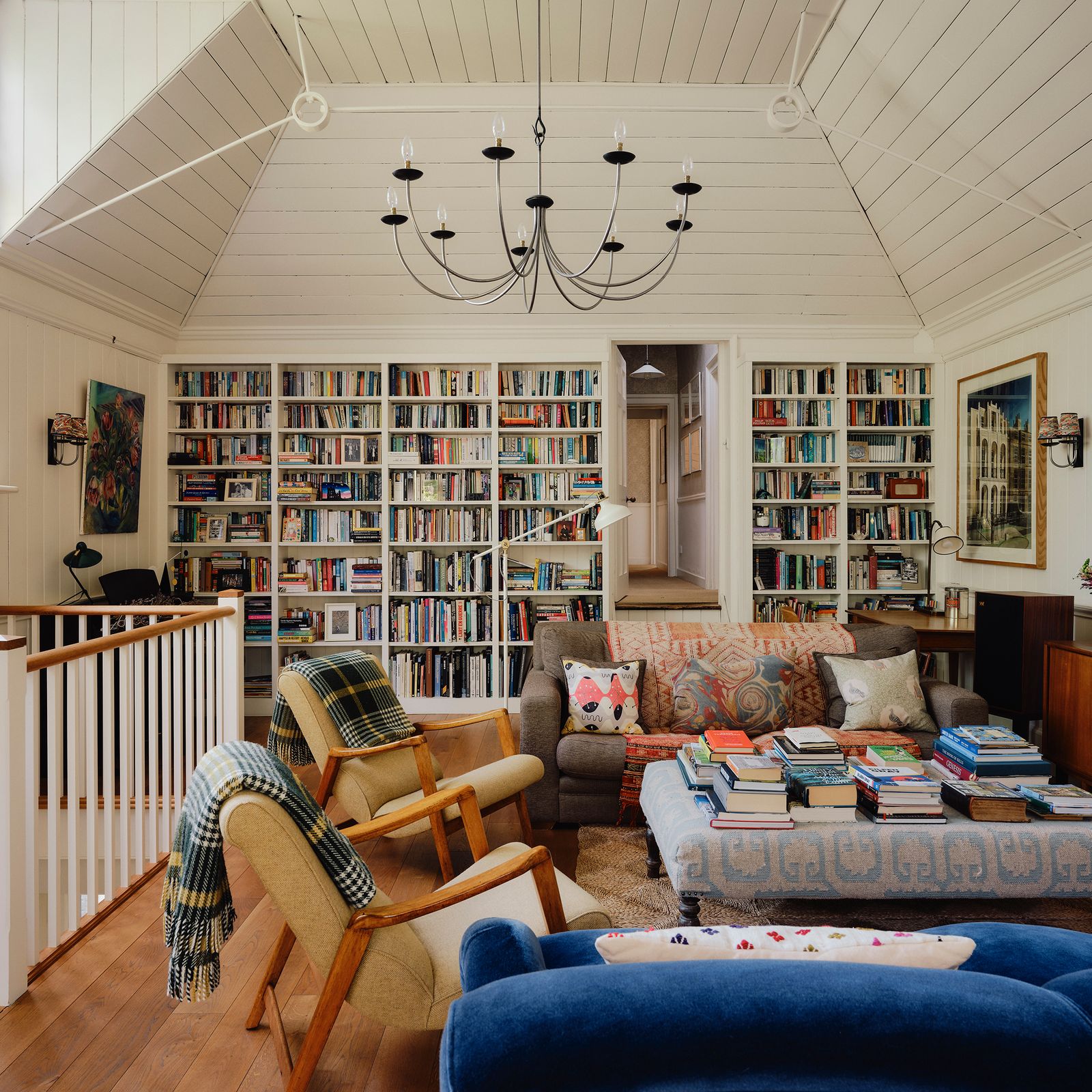 An Arts & Crafts house on the edge of London with an interior to suit its literary past