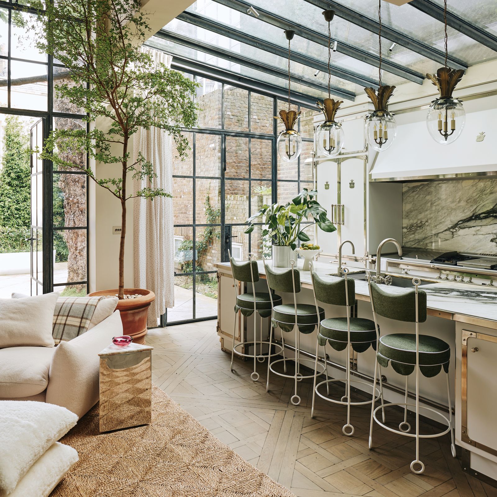 A fresh and characterful take on a Belgravia townhouse by Buchanan Studio