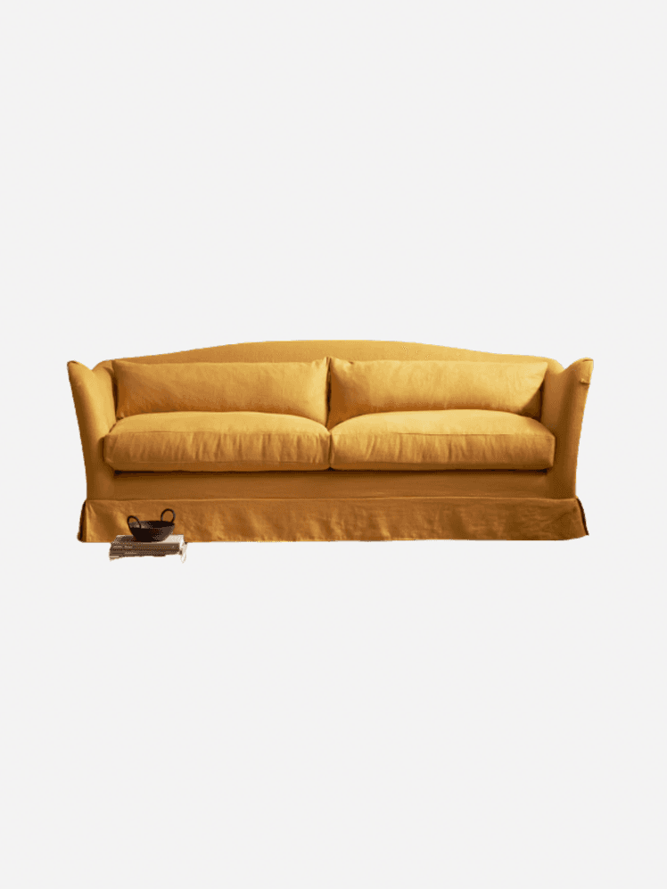Image may contain: Couch, Furniture, Cushion, Home Decor, and Pillow
