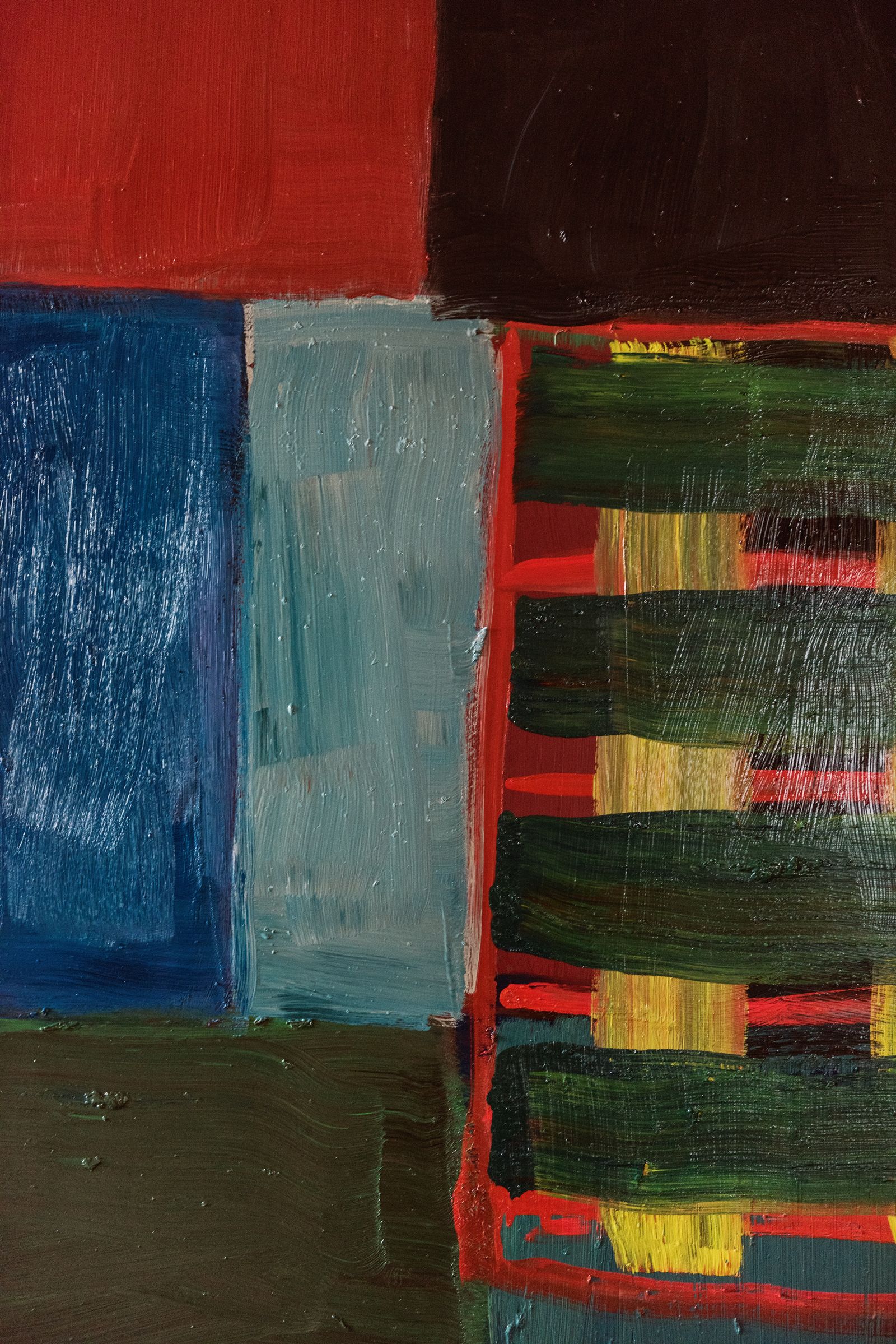 Image may contain Art Modern Art Painting Canvas Home Decor and Linen