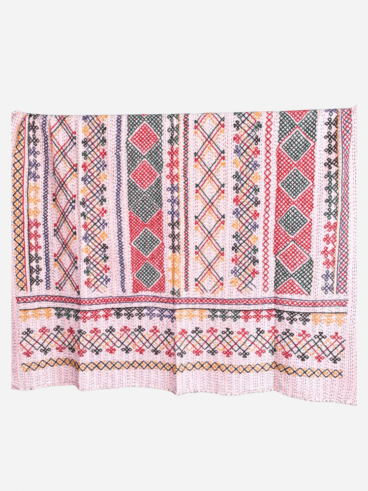 Image may contain: Home Decor, Rug, Embroidery, and Pattern