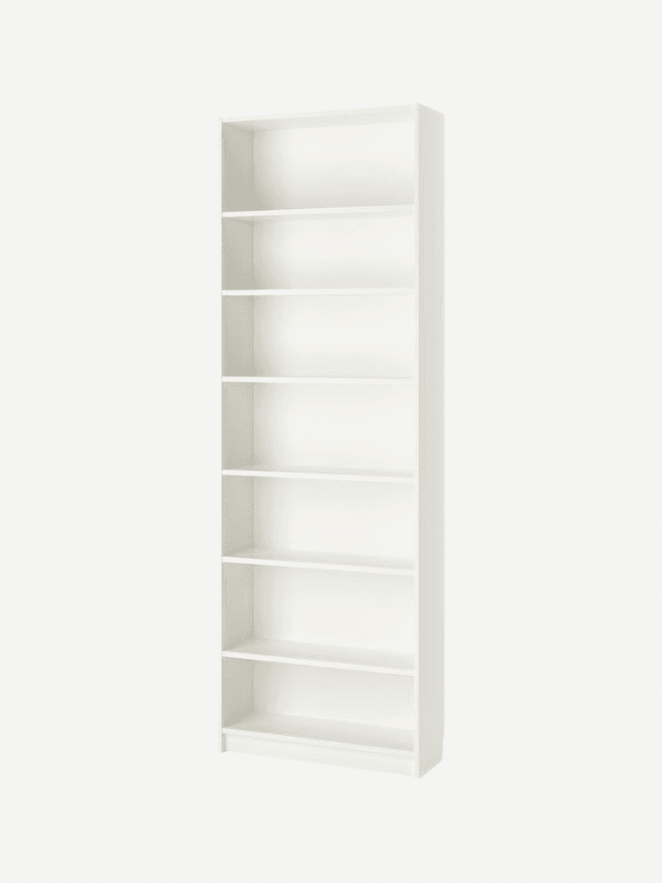 Image may contain: Shelf, Furniture, and Bookcase