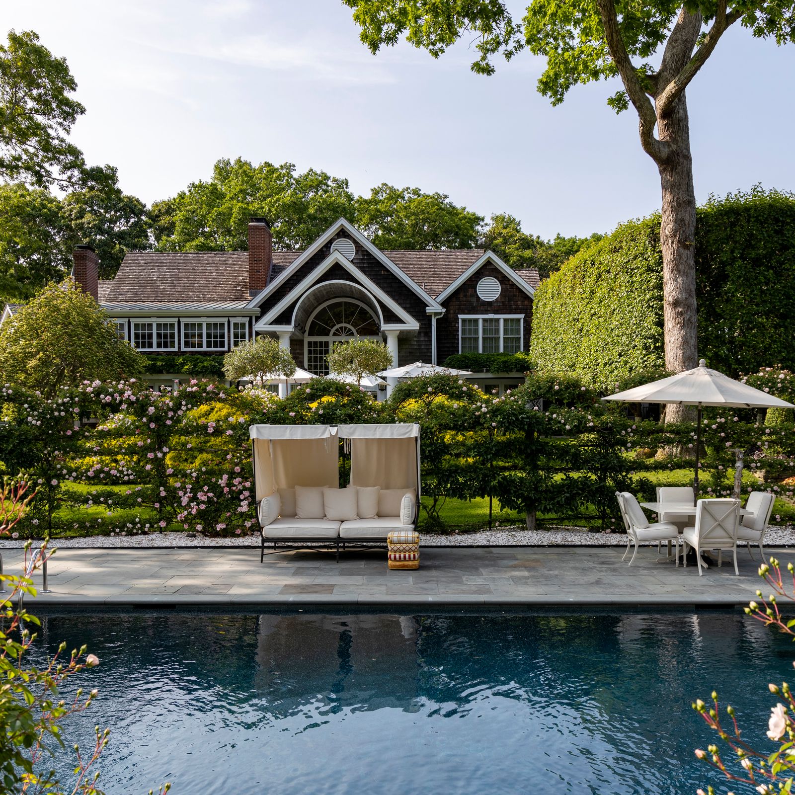 Inside a magical, rose-filled garden in the Hamptons