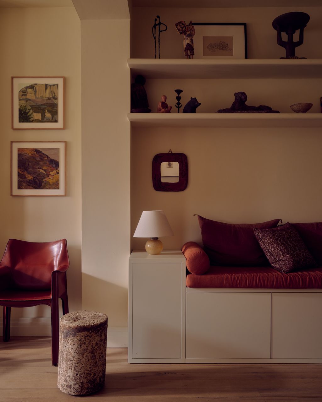 Image may contain Architecture Building Furniture Indoors Living Room Room Interior Design Chair and Cushion