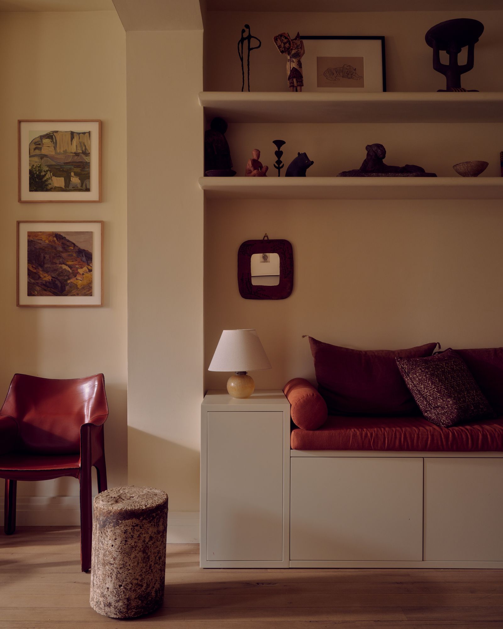 Image may contain Architecture Building Furniture Indoors Living Room Room Interior Design Chair and Cushion