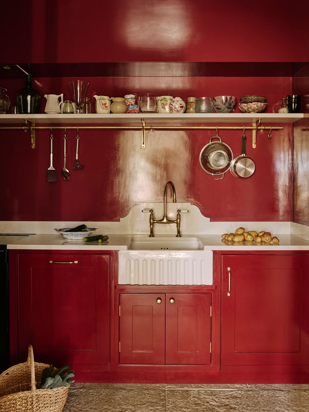 Image may contain Sink Sink Faucet Indoors Kitchen and Interior Design