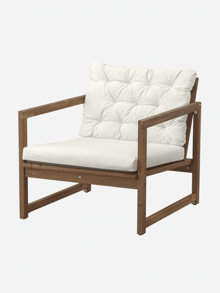 Image may contain: Furniture, Chair, Cushion, Home Decor, and Armchair