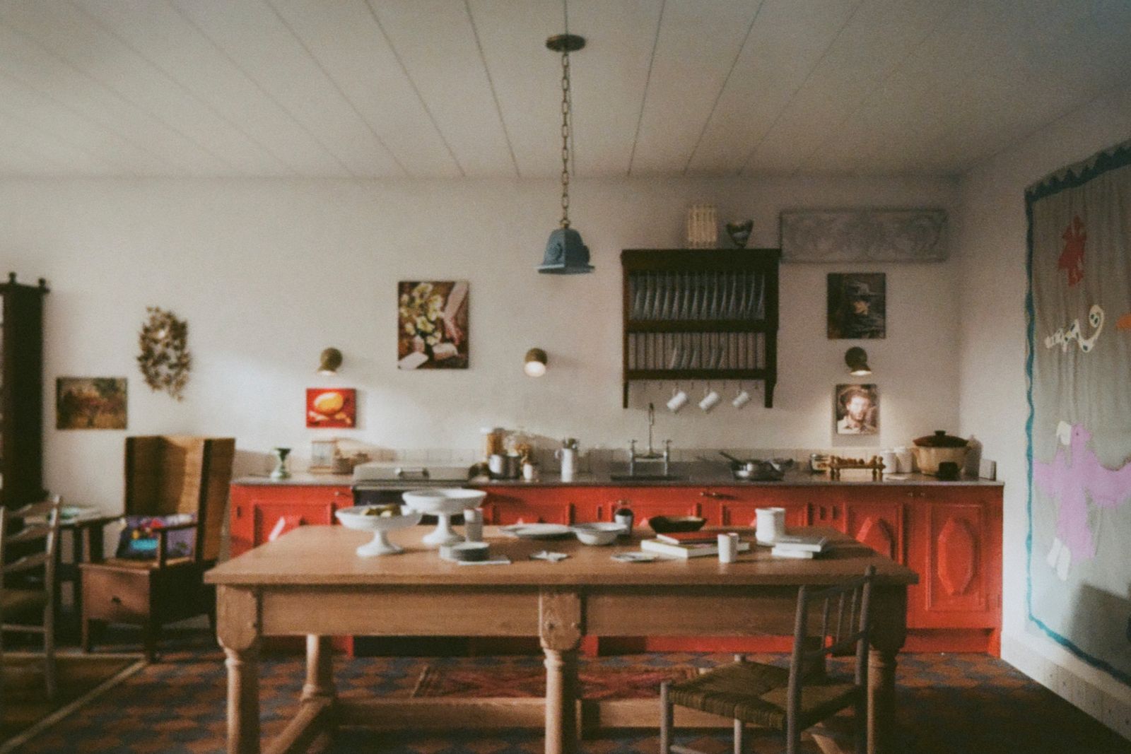 Image may contain Architecture Building Dining Room Dining Table Furniture Indoors Room Table Kitchen and Chair