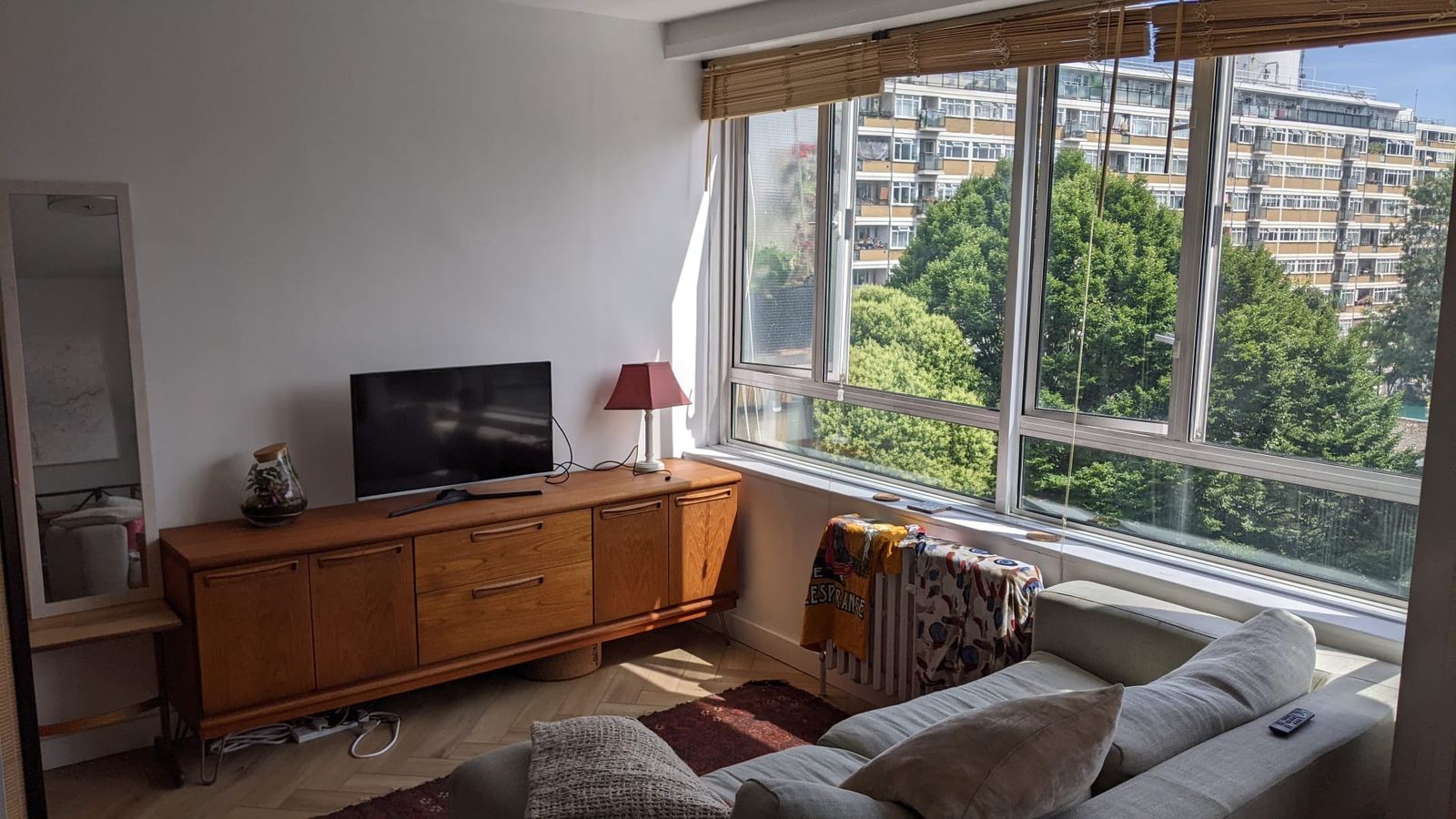 Image may contain Lamp Computer Hardware Electronics Hardware Monitor Screen Indoors and Interior Design