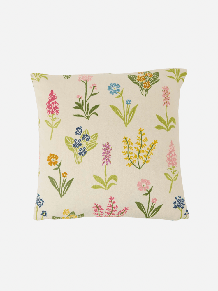 Image may contain: Cushion, Home Decor, Pillow, Pattern, Plant, and Embroidery