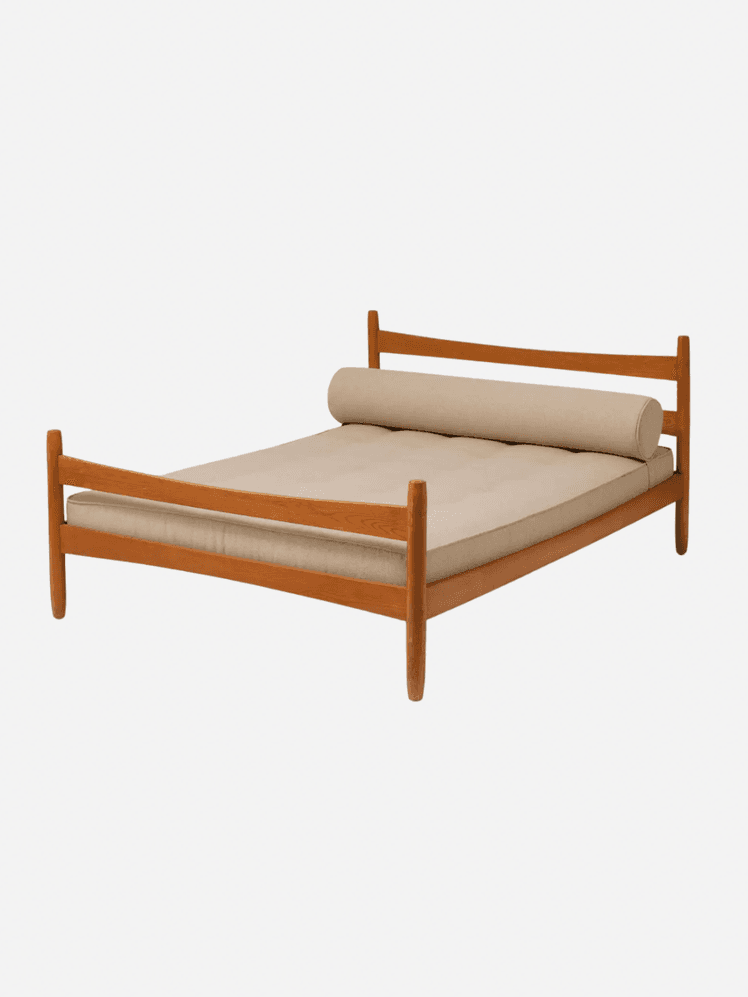 Image may contain: Furniture, and Bed