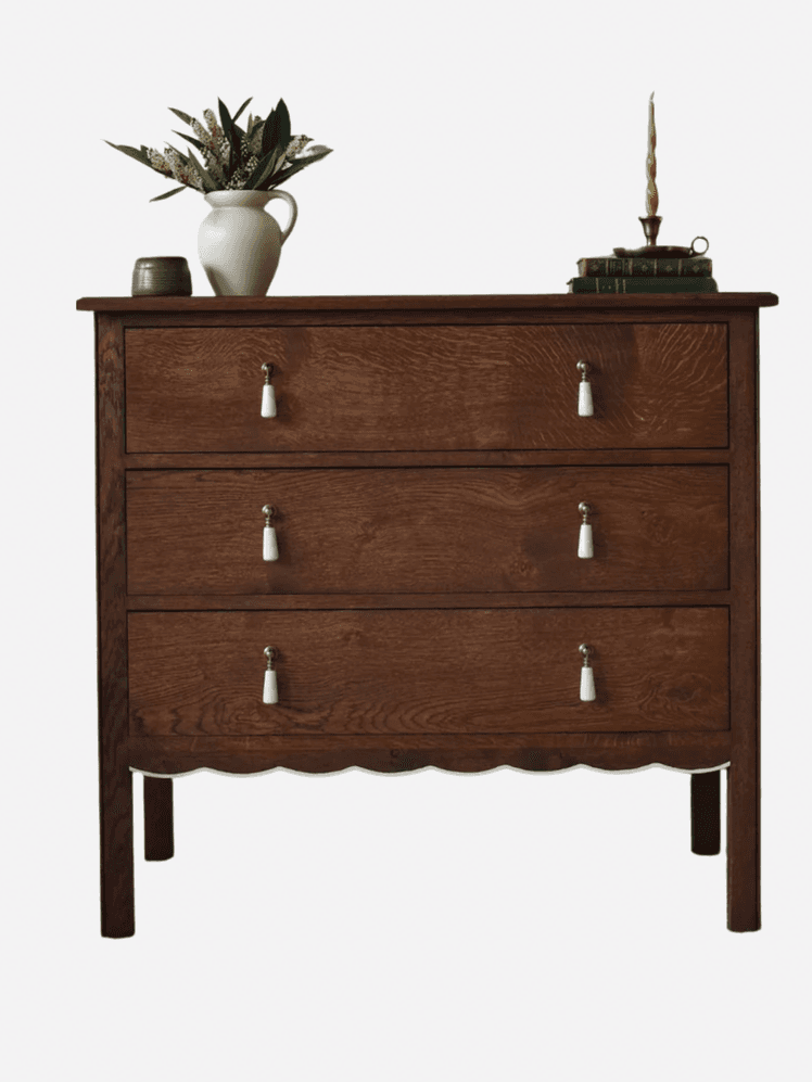 Image may contain: Furniture, Cabinet, Sideboard, Drawer, Dresser, and Plant