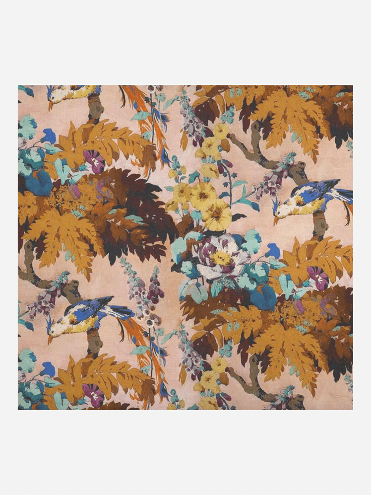 Image may contain: Home Decor, Rug, Leaf, Plant, Animal, Bird, and Art