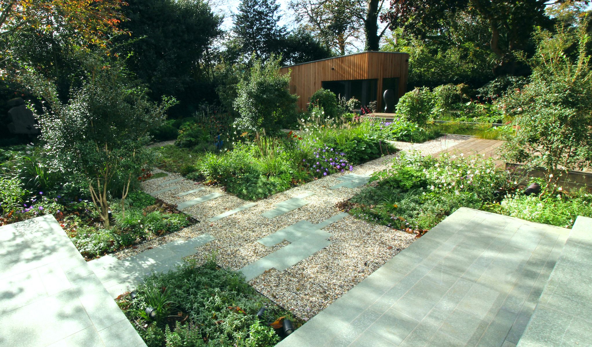 Image may contain: Backyard, Nature, Outdoors, Yard, Garden, Grass, Plant, Vegetation, Path, Herbal, Herbs, and Architecture