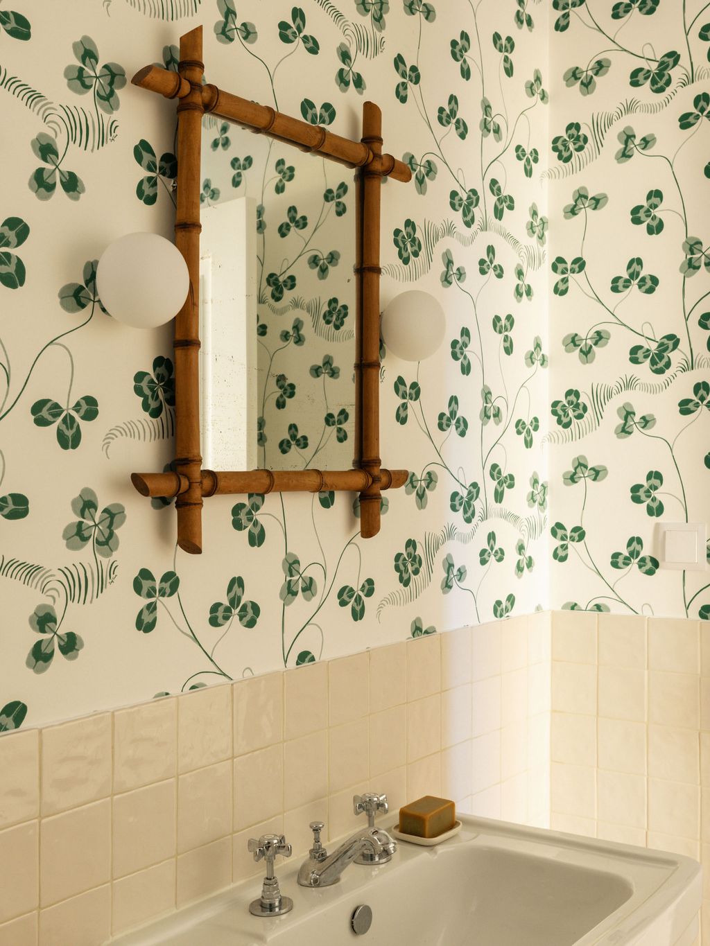 Image may contain Indoors Interior Design Sink Sink Faucet Balloon Architecture Building and Wall