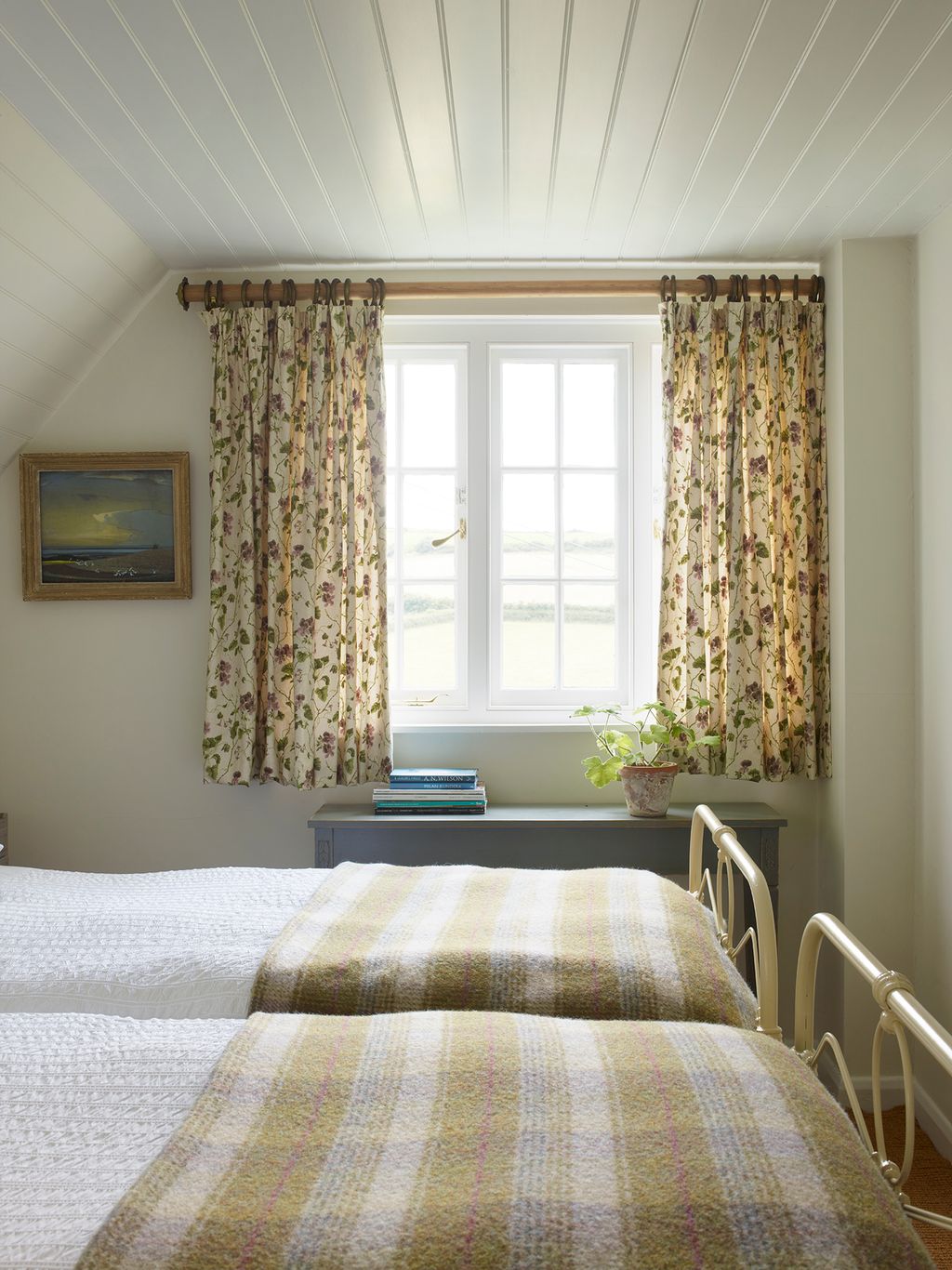 Image may contain Art Painting Bed Furniture Plant Architecture Building Housing Indoors and Interior Design