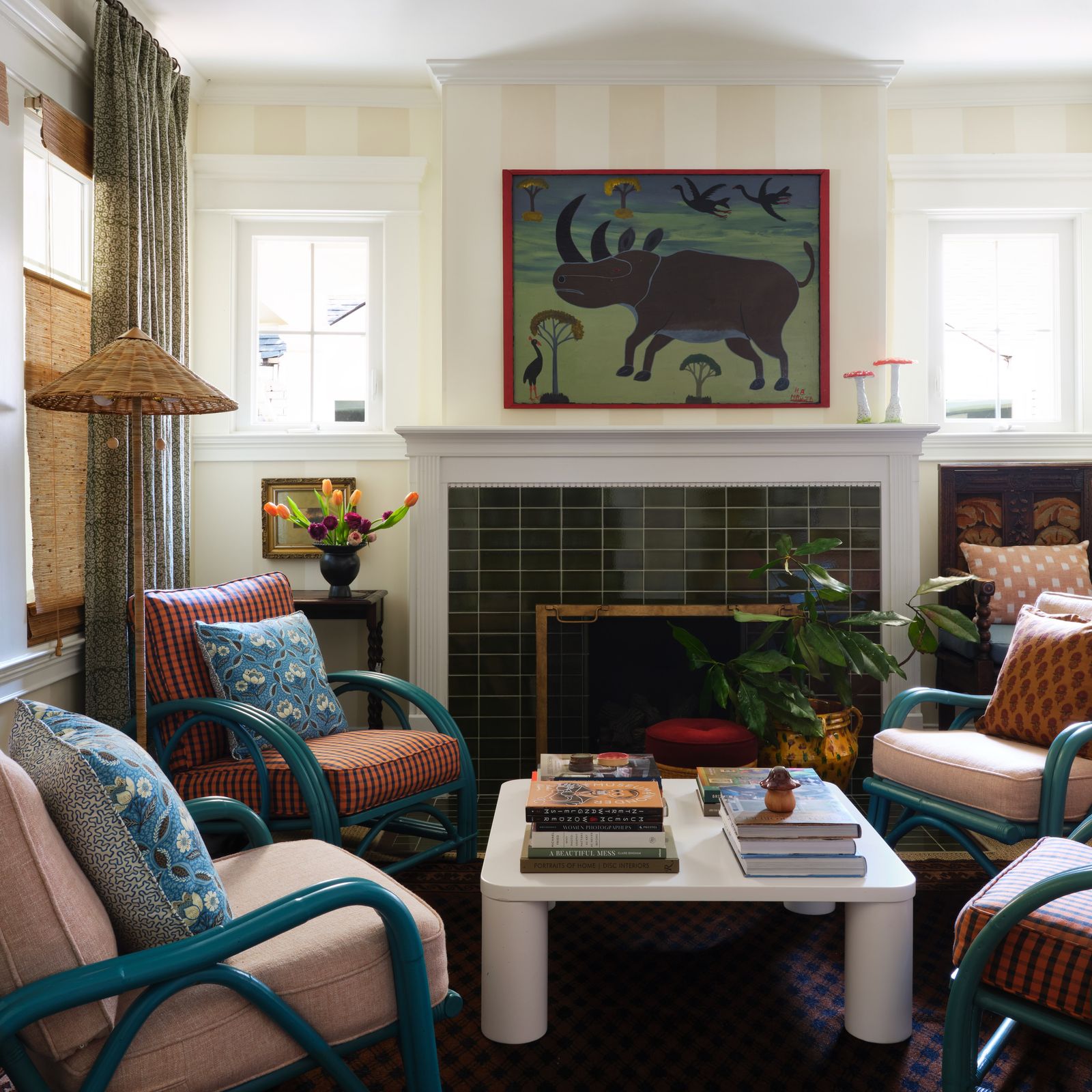 A 100-year-old house in Atlanta with an unexpectedly English interior