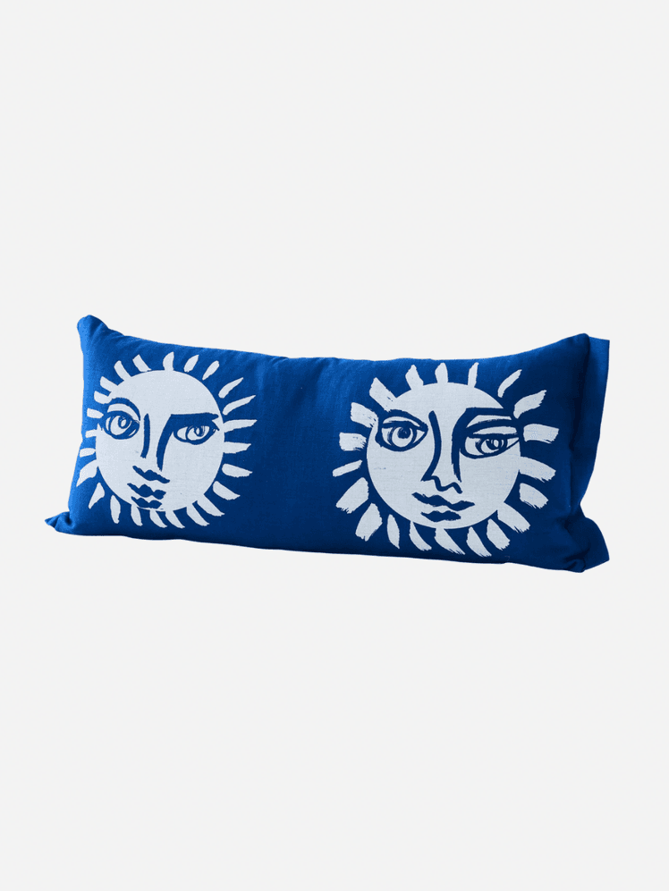 Image may contain: Cushion, Home Decor, Pillow, Face, Head, and Person