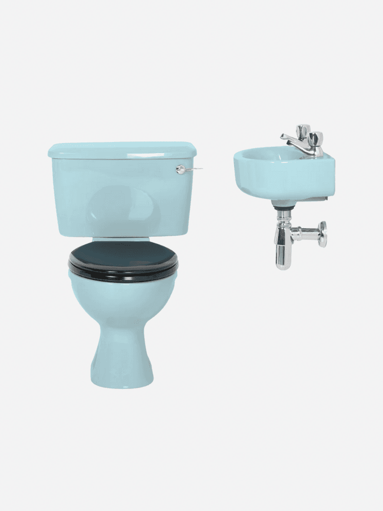 Image may contain Indoors Sink Bathroom Room and Toilet