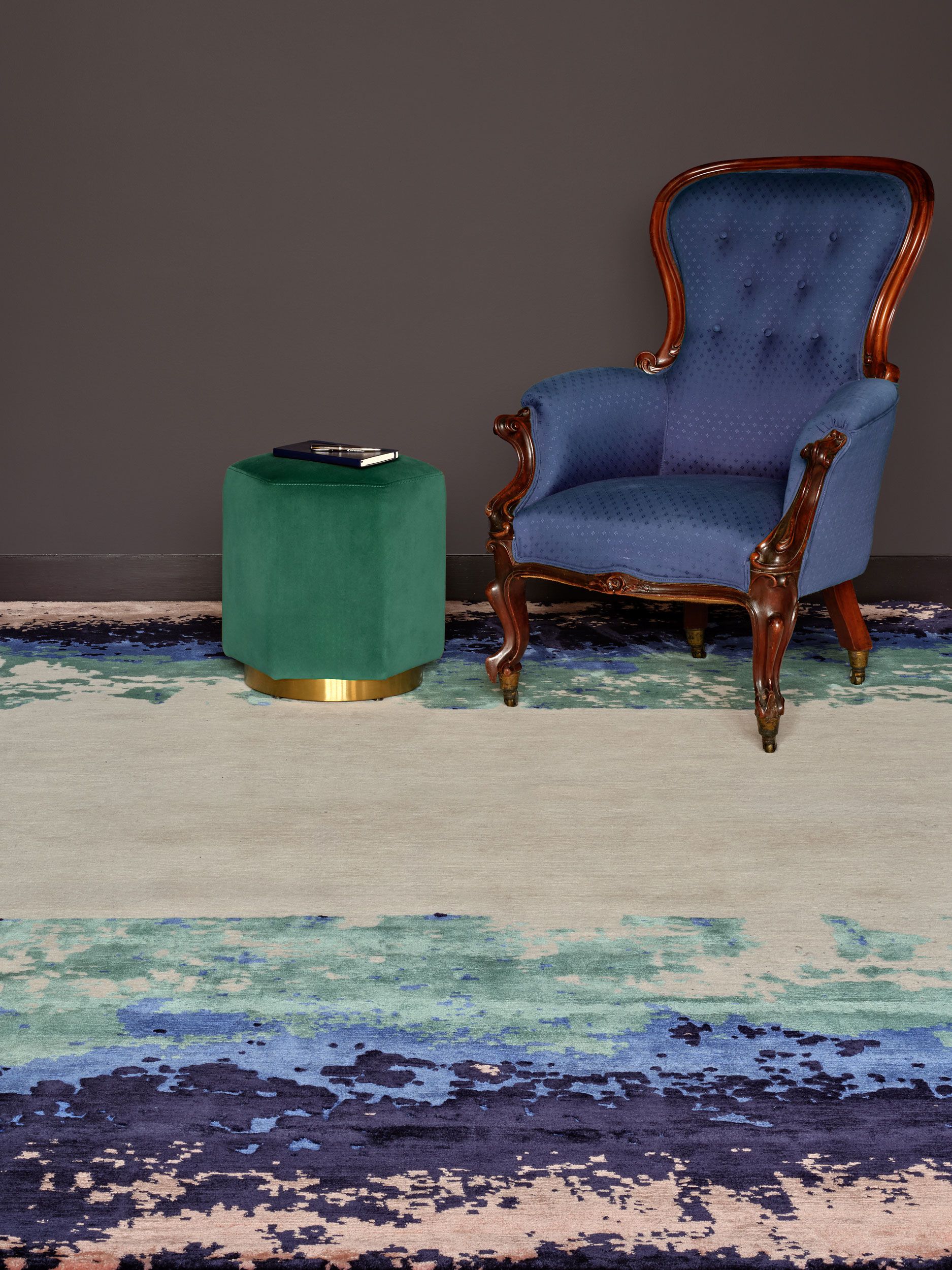 Image may contain: Furniture, Chair, Book, Publication, Armchair, and Home Decor