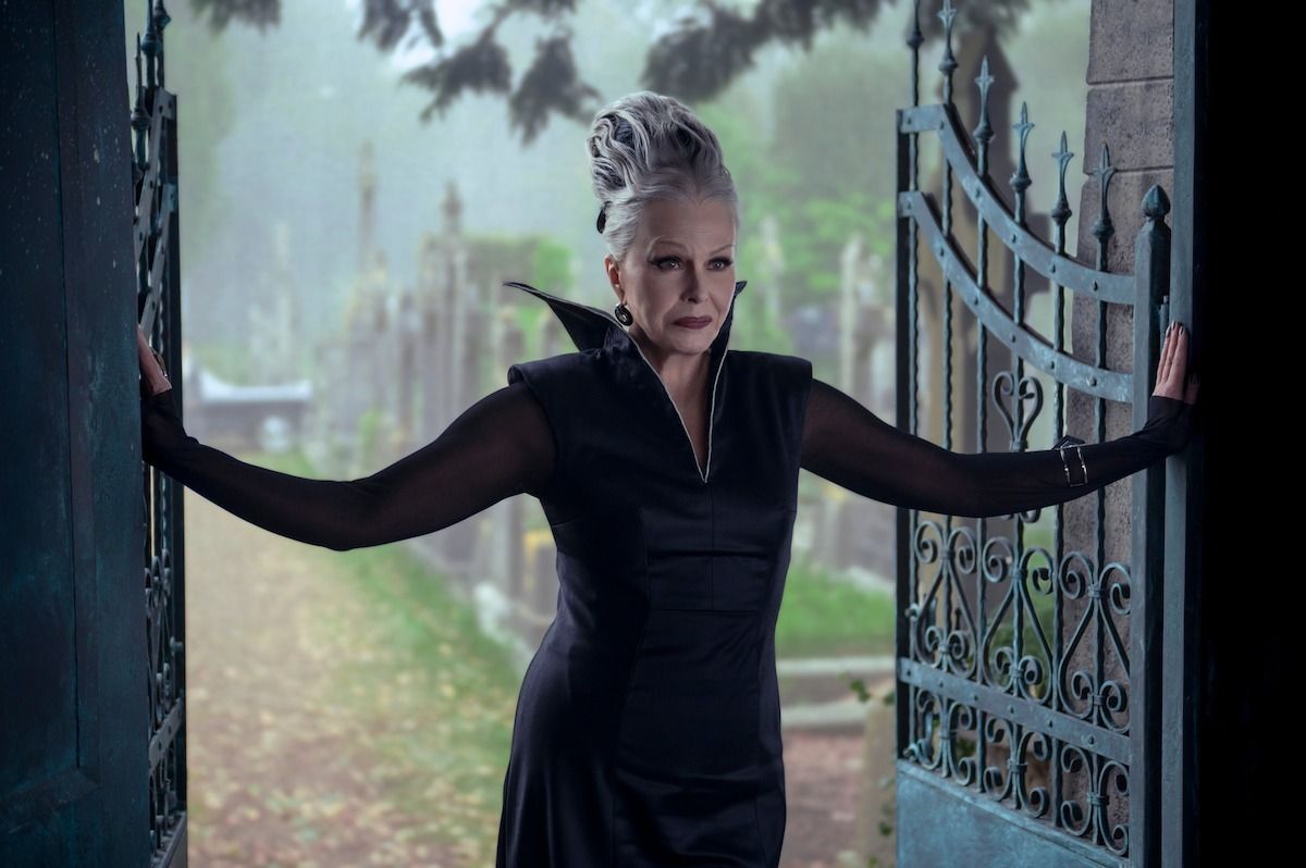 Image may contain Joanna Lumley Face Happy Head Person Smile Adult Clothing and Dress