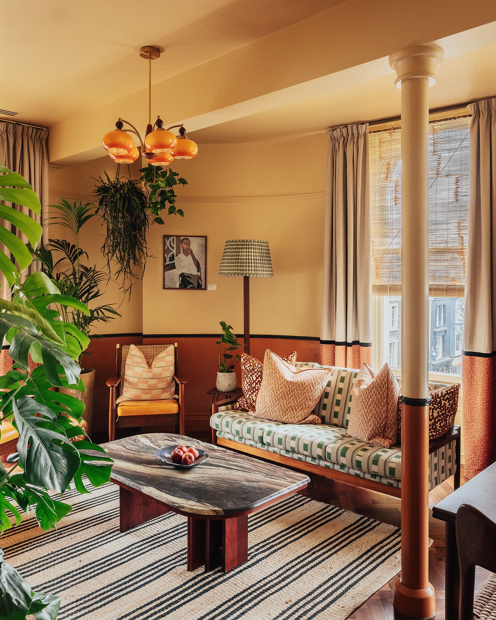 The New Dishoom London Hotel Marks a Major Milestone for South Asian Culture in Contemporary British Life. Butter yellow...