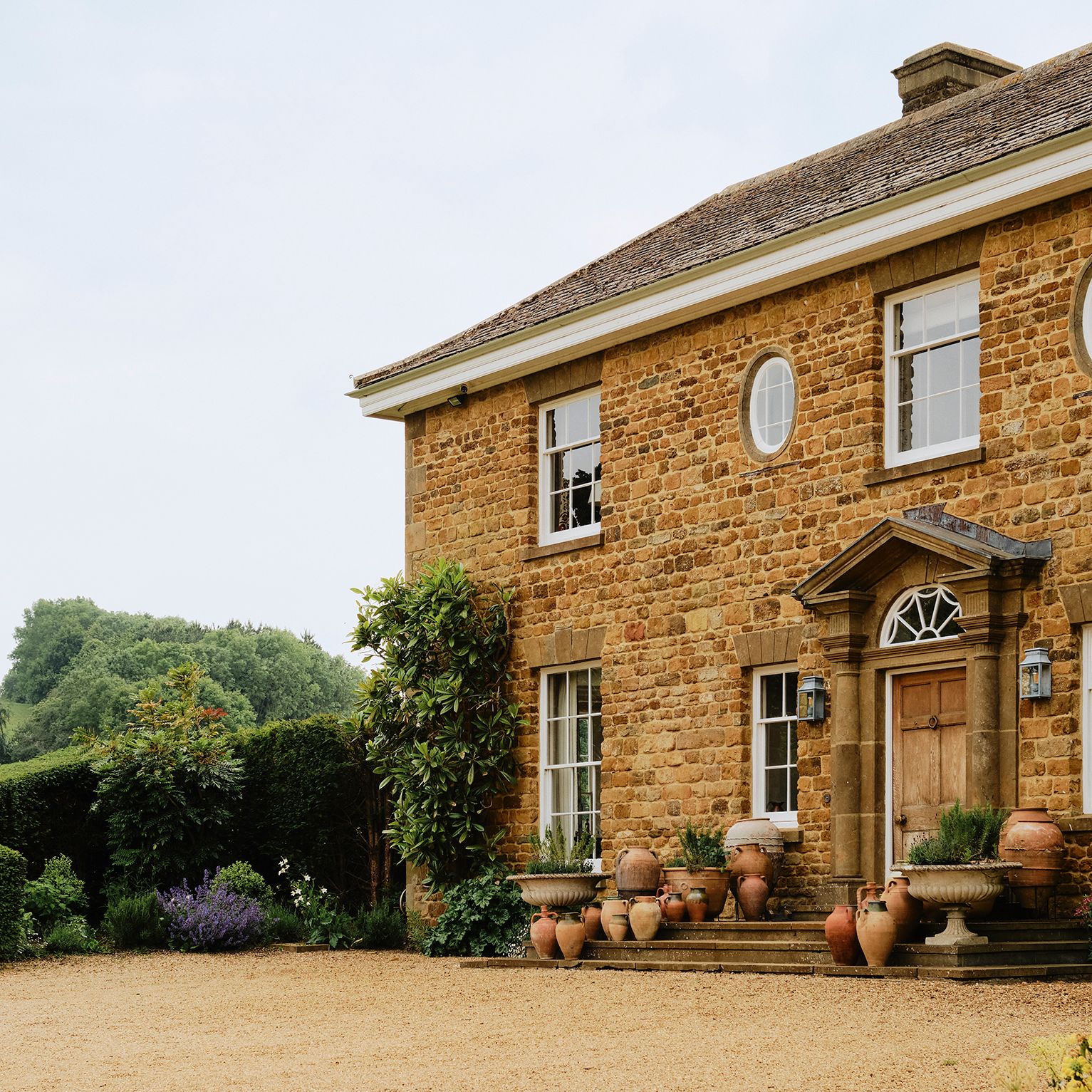 A country house on the edge of the Cotswolds with layered and comfortable interiors by Victoria von Westenholz