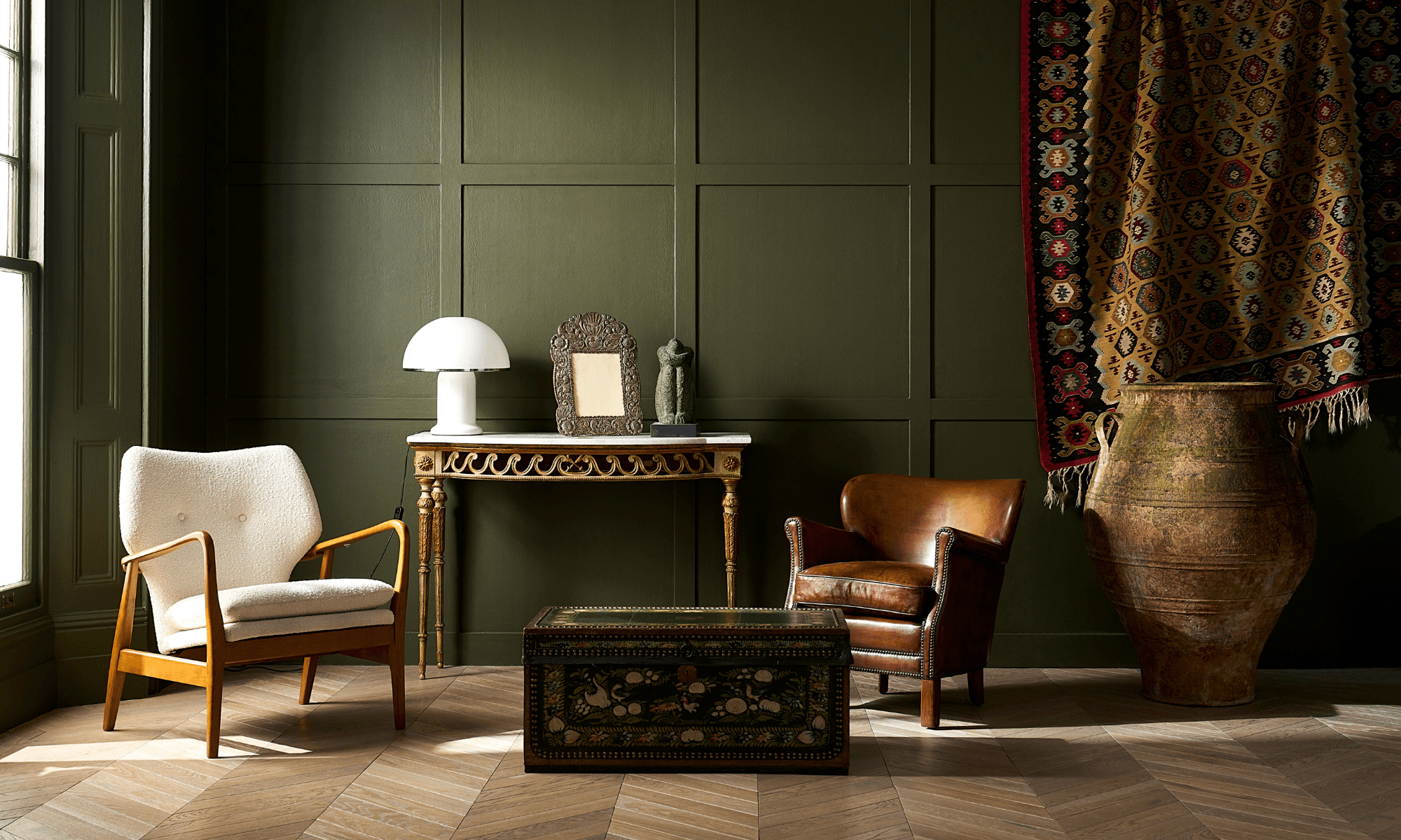 Image may contain: Indoors, Interior Design, Architecture, Building, Furniture, Living Room, Room, Floor, Flooring, and Chair