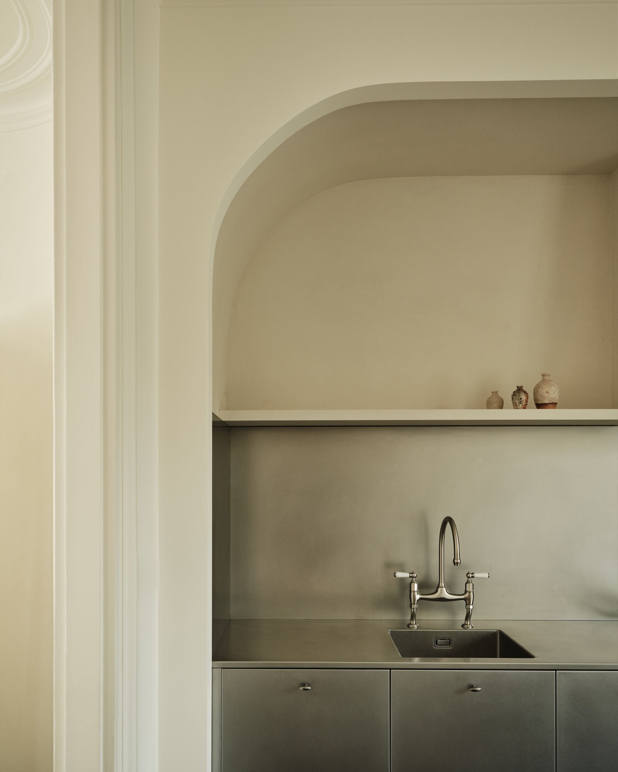 Image may contain: Sink, and Sink Faucet