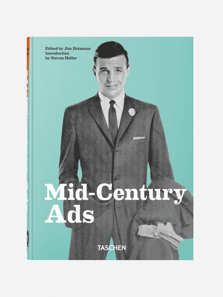 Image may contain: Dick Powell, Clothing, Formal Wear, Suit, Coat, Adult, Person, Advertisement, Book, and Publication