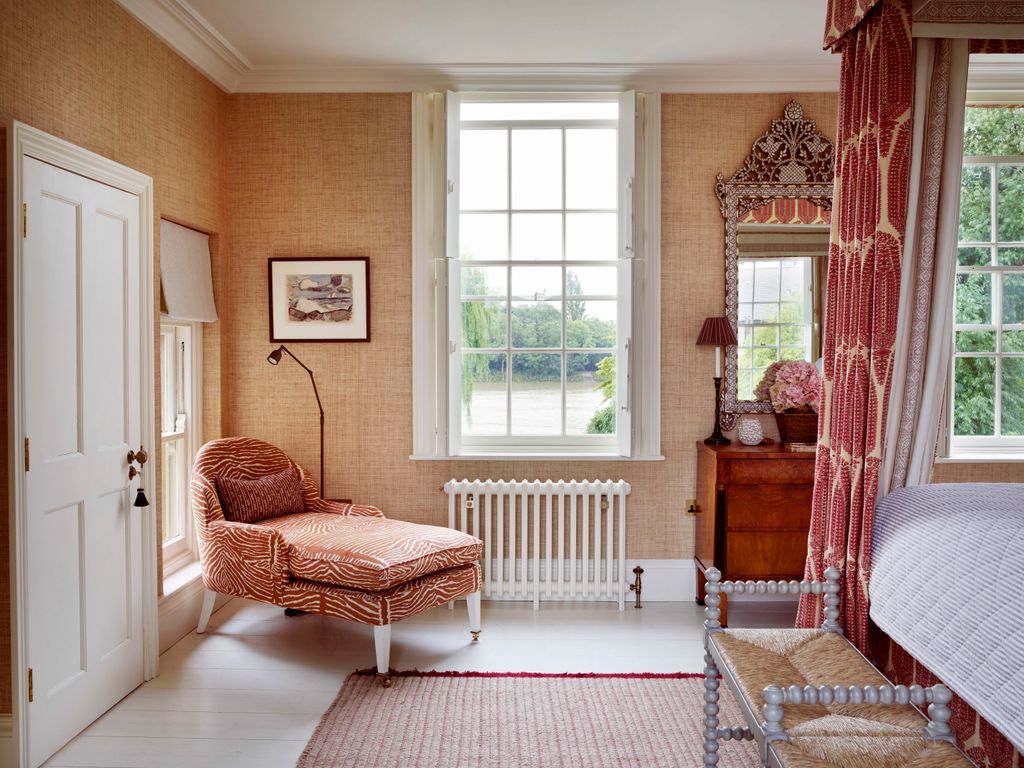 Image may contain Lamp Art Painting Home Decor Rug Bed Furniture Chair Window Indoors and Interior Design