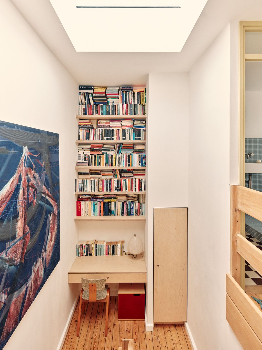 Image may contain Furniture Chair Bookcase Indoors and Interior Design