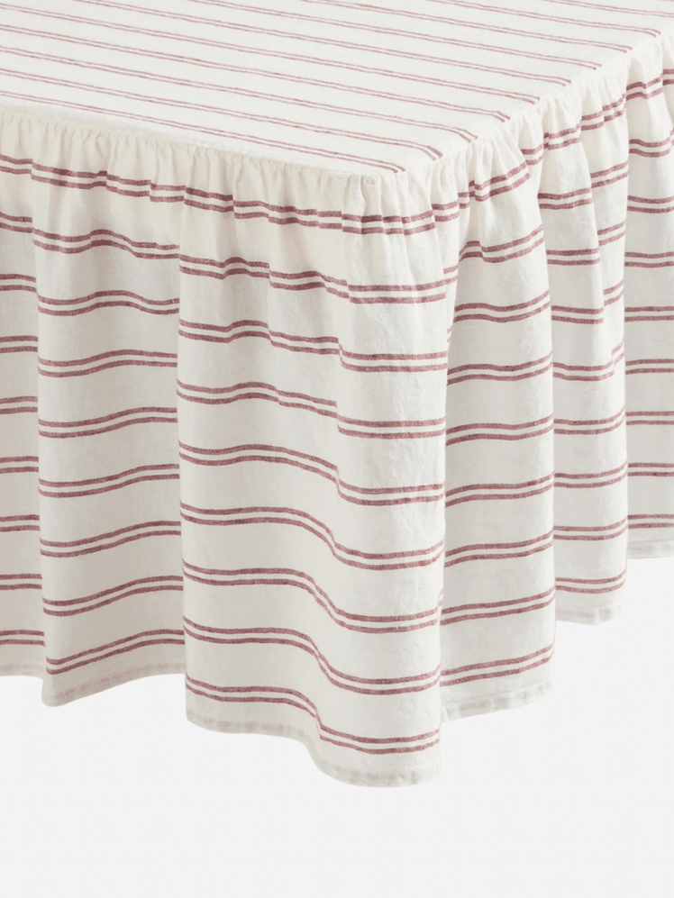 Image may contain: Tablecloth, Home Decor, and Linen