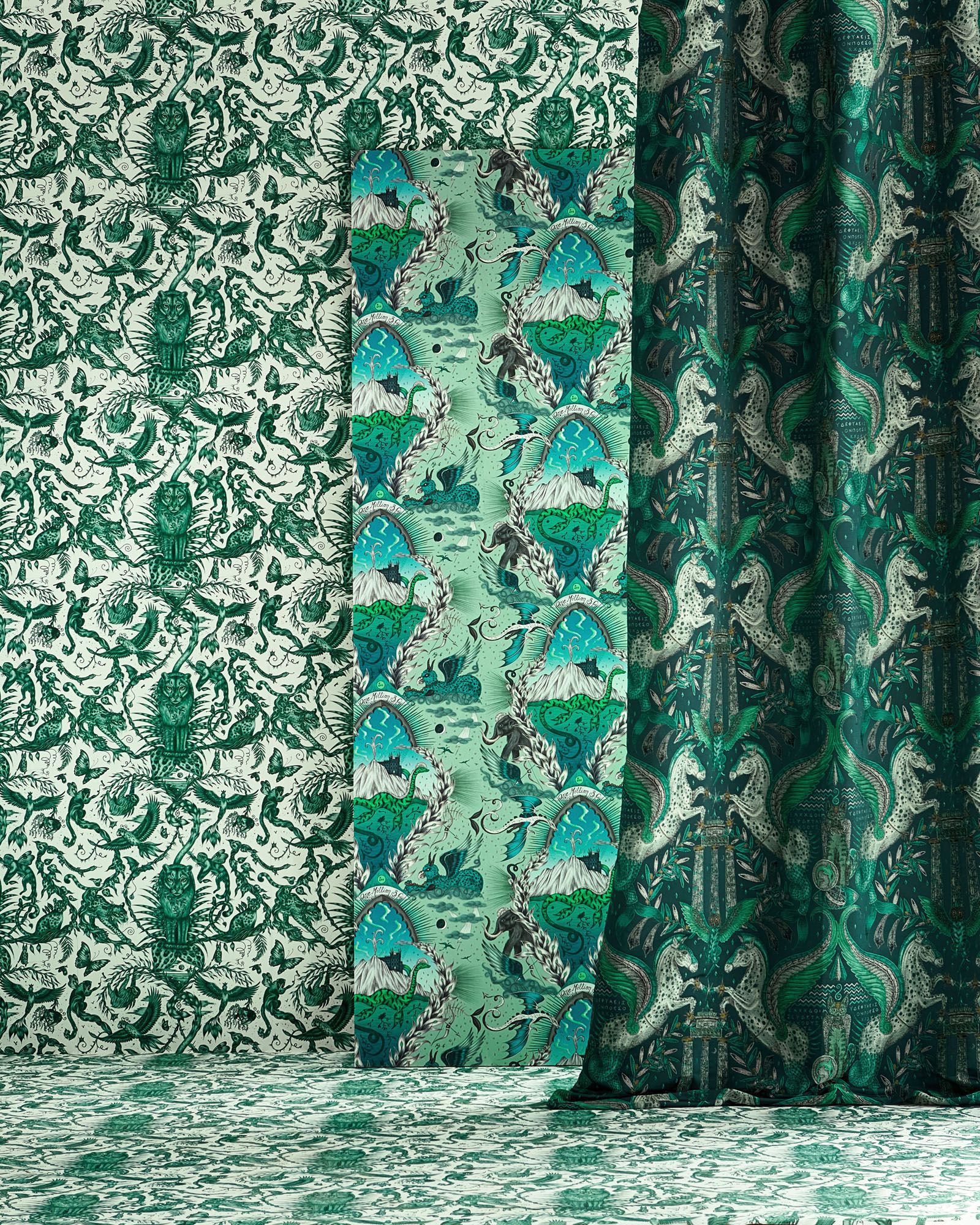 Image may contain: Curtain