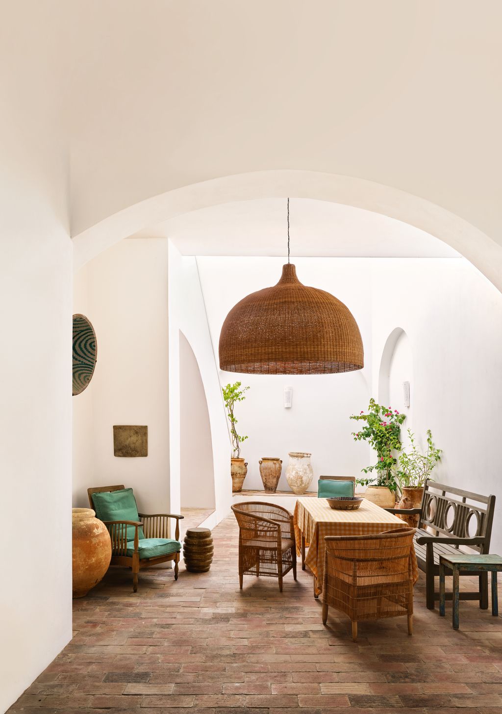 Image may contain Floor Chair Furniture Home Decor Architecture Building Dining Room Dining Table Indoors and Room