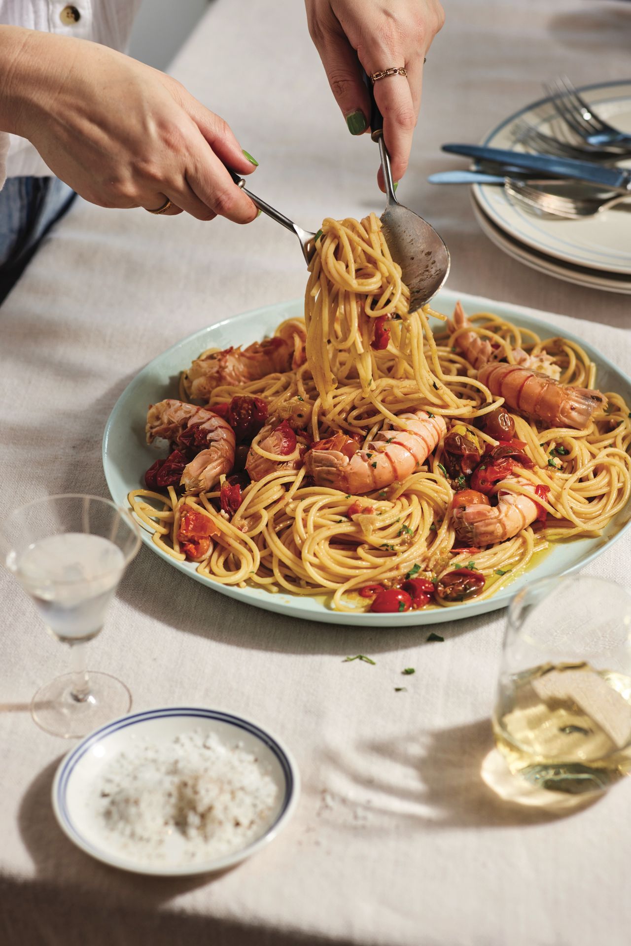 Image may contain Food Food Presentation Cutlery Fork Cup Plate Spoon Blade Knife Weapon Accessories and Jewelry