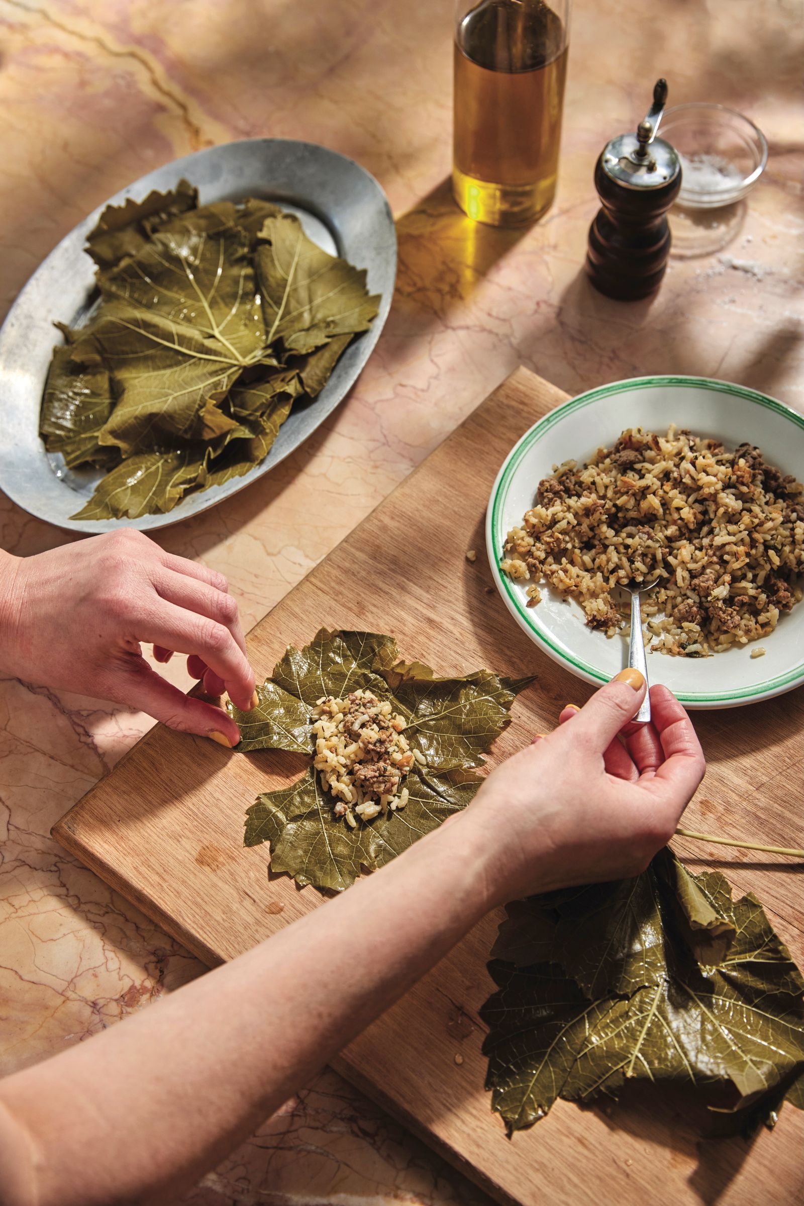 Image may contain Food Food Presentation Plate Baby and Person
